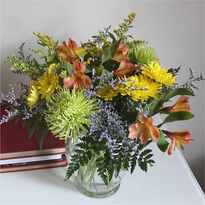 Marmalade Skies Bouquet –  Flowers By Helen, Forsyth GA