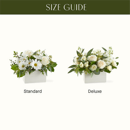 Fresh Linen Box Bouquet –  Flowers By Helen, Forsyth GA