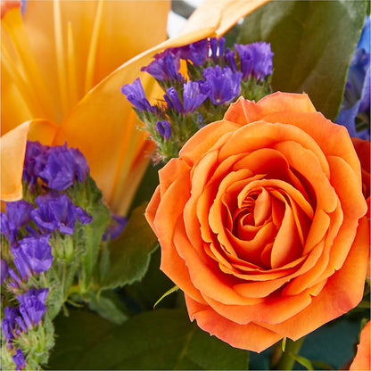 Radiant Citrus Box Bouquet –  Flowers By Helen, Forsyth GA