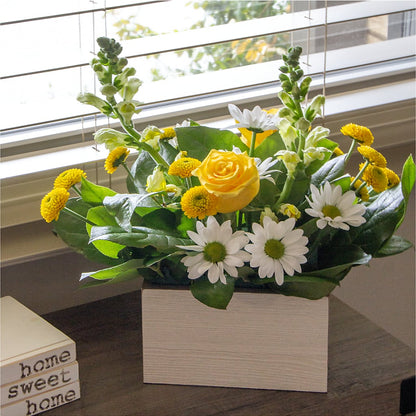 Sun Salutation Box Bouquet –  Flowers By Helen, Forsyth GA