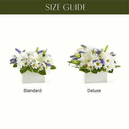 Beyond Blue Box Bouquet –  Flowers By Helen, Forsyth GA