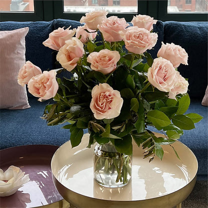 Long Stem Pink Rose Bouquet –  Flowers By Helen, Forsyth GA