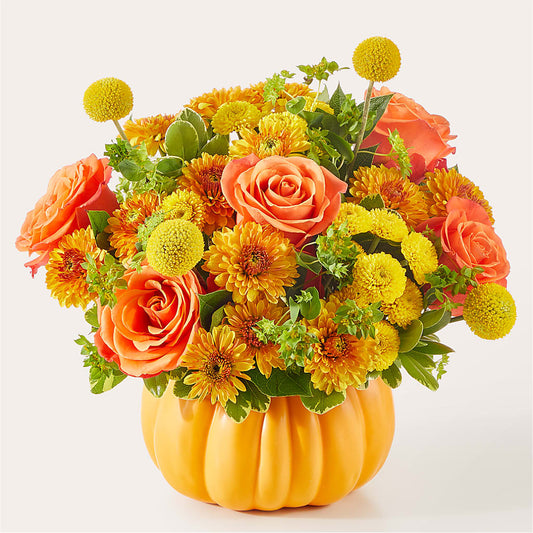 Gourdgeous Pumpkin –  Flowers By Helen, Forsyth GA