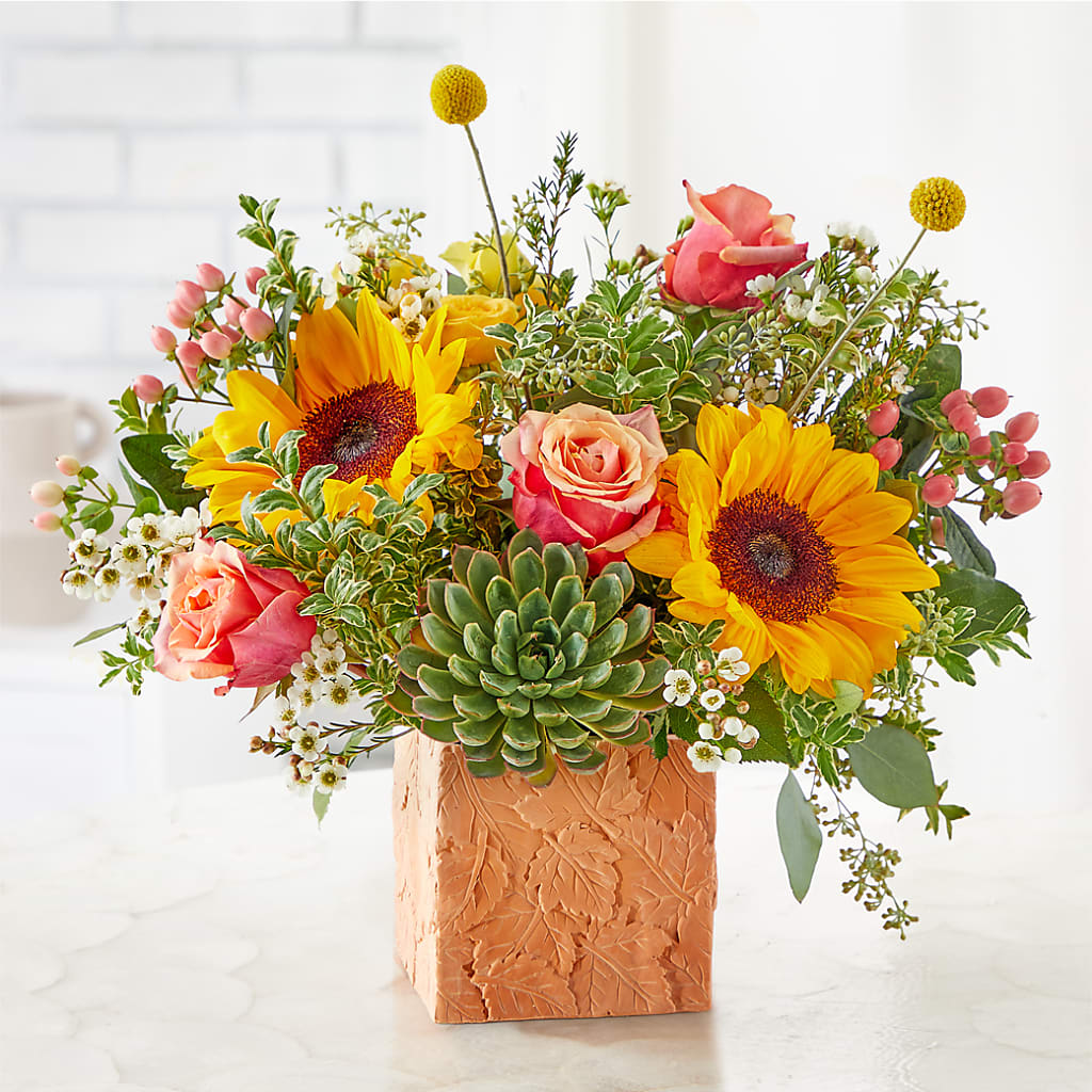 Sunflower Season Bouquet –  Flowers By Helen, Forsyth GA