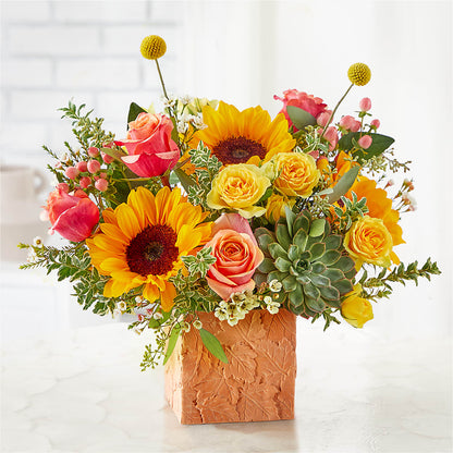 Sunflower Season Bouquet –  Flowers By Helen, Forsyth GA
