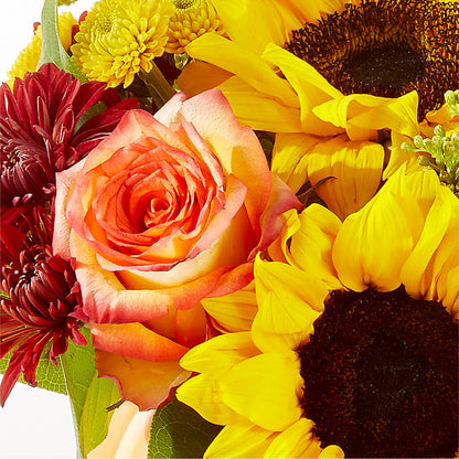 Golden Gourd Pumpkin Bouquet –  Flowers By Helen, Forsyth GA