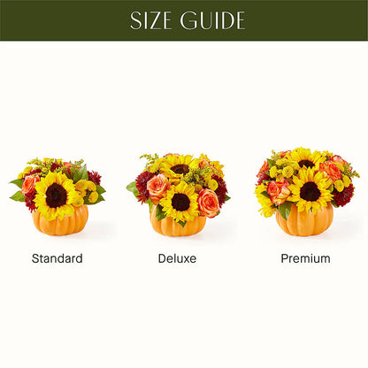 Golden Gourd Pumpkin Bouquet –  Flowers By Helen, Forsyth GA