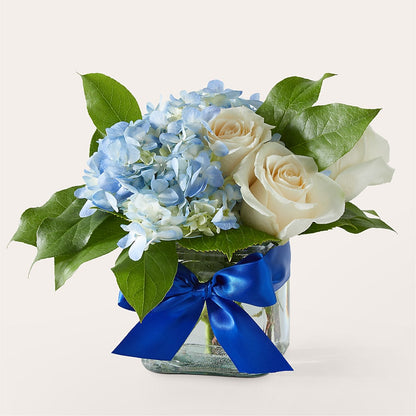 Sky Blue Delight Bouquet –  Flowers By Helen, Forsyth GA