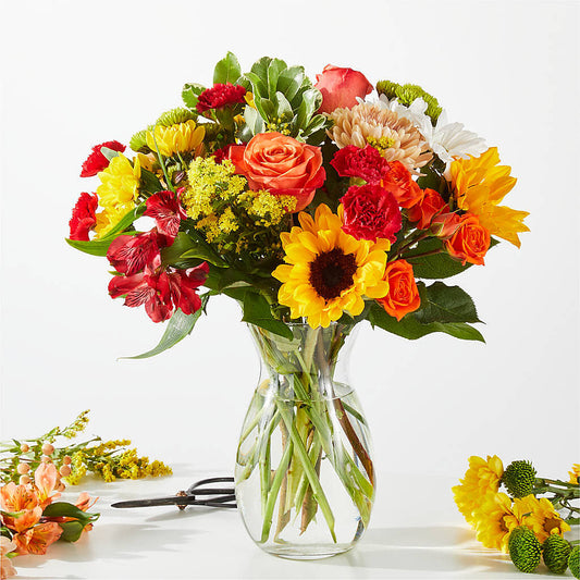 Fall Delight – A Florist Original –  Flowers By Helen, Forsyth GA