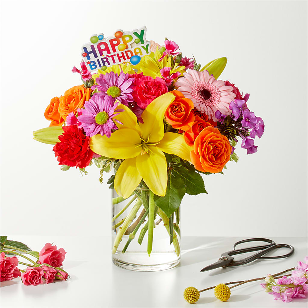 Cue the Confetti - A Florist Original –  Flowers By Helen, Forsyth GA