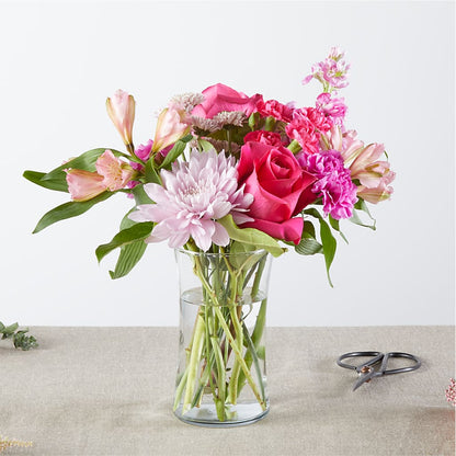 Pink Ribbon - A Florist Original –  Flowers By Helen, Forsyth GA