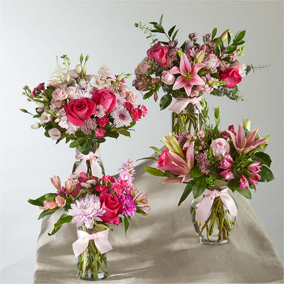 Pink Ribbon - A Florist Original –  Flowers By Helen, Forsyth GA