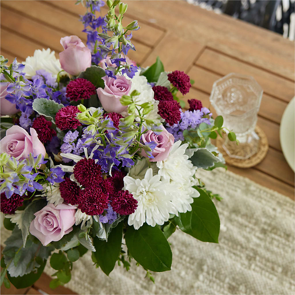 Violet Frost Bouquet –  Flowers By Helen, Forsyth GA