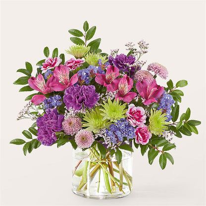 Glass Half Full Bouquet –  Flowers By Helen, Forsyth GA