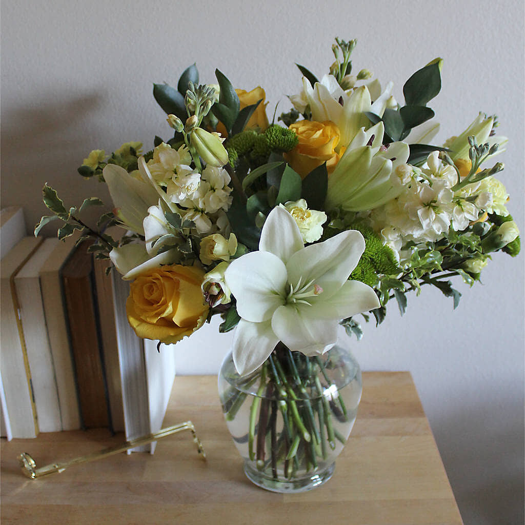 Hope & Serenity Bouquet –  Flowers By Helen, Forsyth GA
