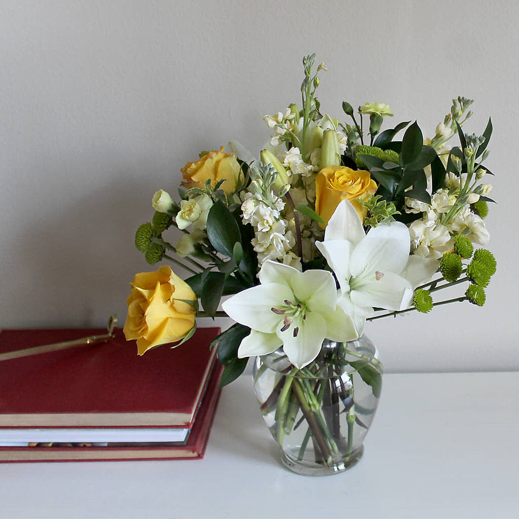 Hope & Serenity Bouquet –  Flowers By Helen, Forsyth GA