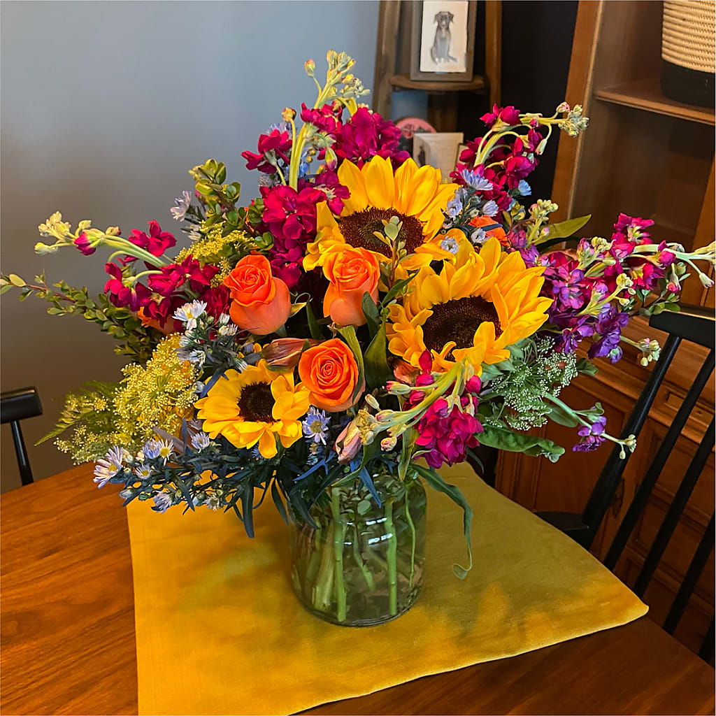 Rays of Life Bouquet –  Flowers By Helen, Forsyth GA
