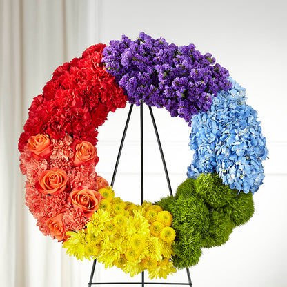 Circle of Love Wreath –  Flowers By Helen, Forsyth GA