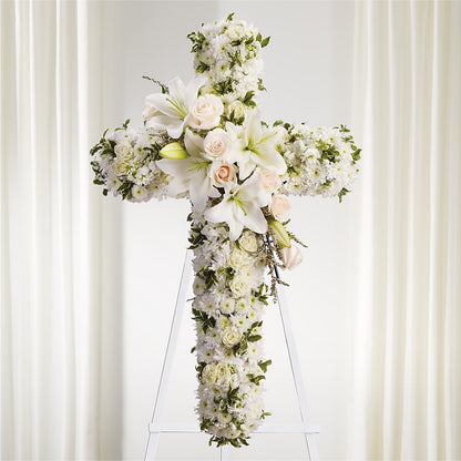 Spiritual Guidance Standing Spray –  Flowers By Helen, Forsyth GA