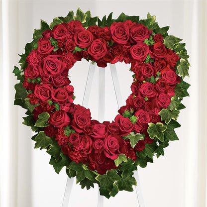 Wholehearted Standing Spray –  Flowers By Helen, Forsyth GA