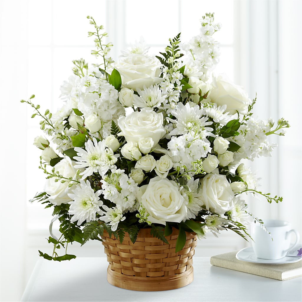 Heartfelt Condolences Arrangement –  Flowers By Helen, Forsyth GA