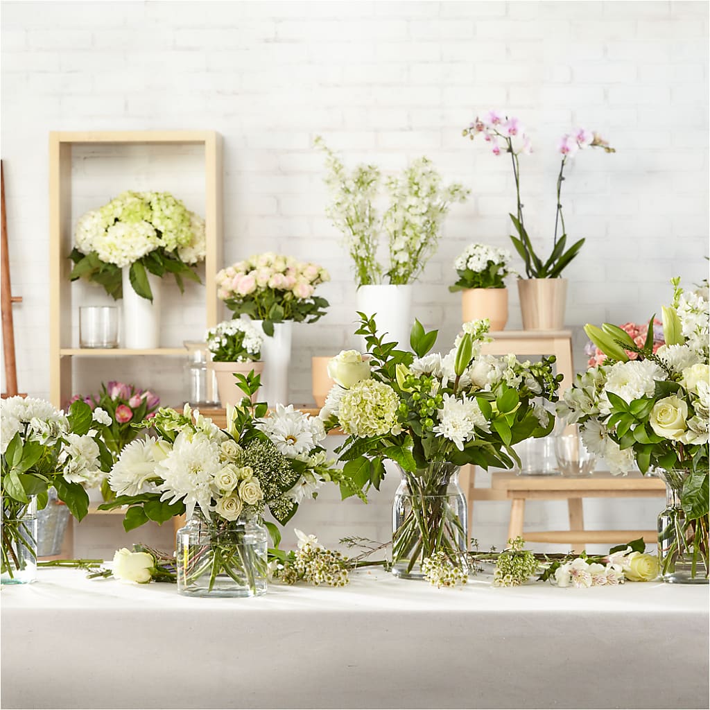 Classic Ivory – A Florist Original –  Flowers By Helen, Forsyth GA