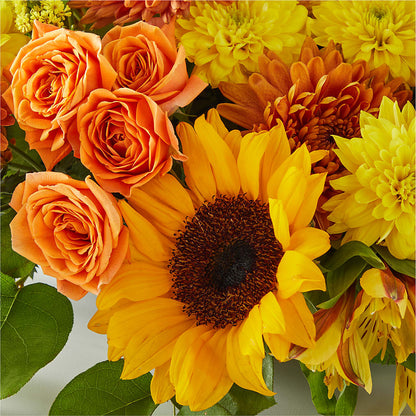 Autumn Harmony Centerpiece –  Flowers By Helen, Forsyth GA