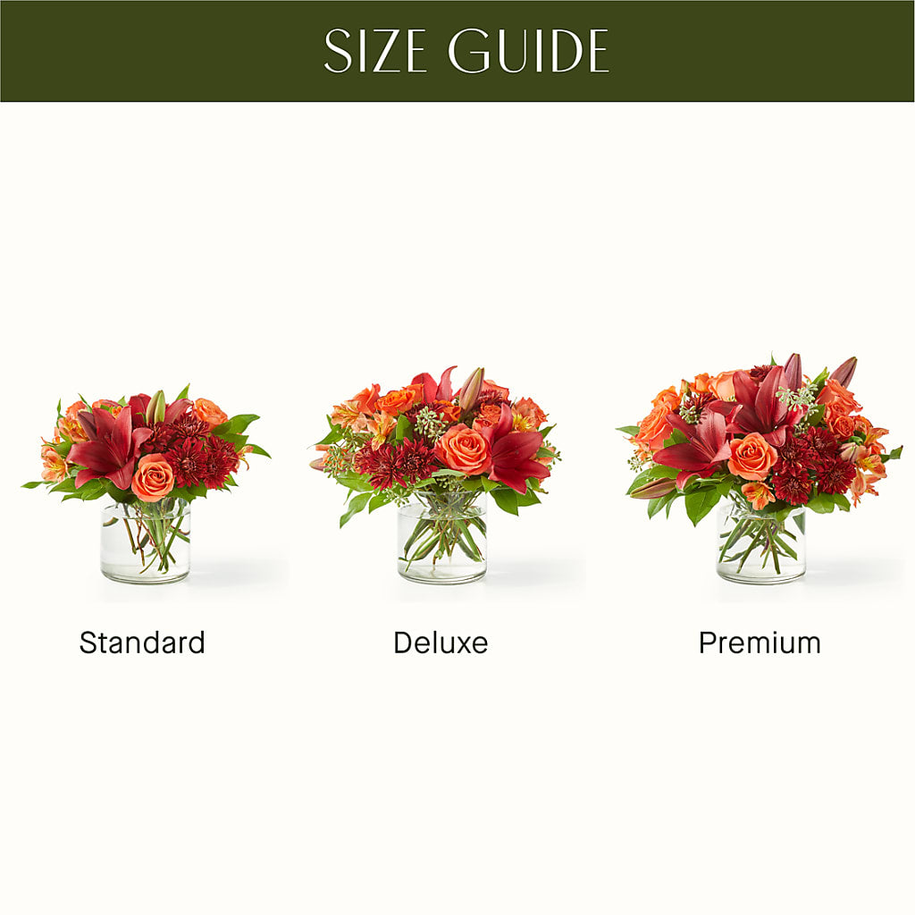Crimson Leaves Bouquet –  Flowers By Helen, Forsyth GA