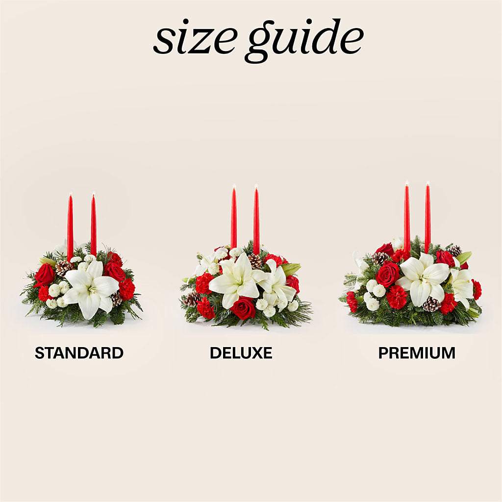 Seasonal Festivities Centerpiece –  Flowers By Helen, Forsyth GA