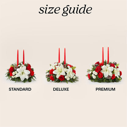 Seasonal Festivities Centerpiece –  Flowers By Helen, Forsyth GA