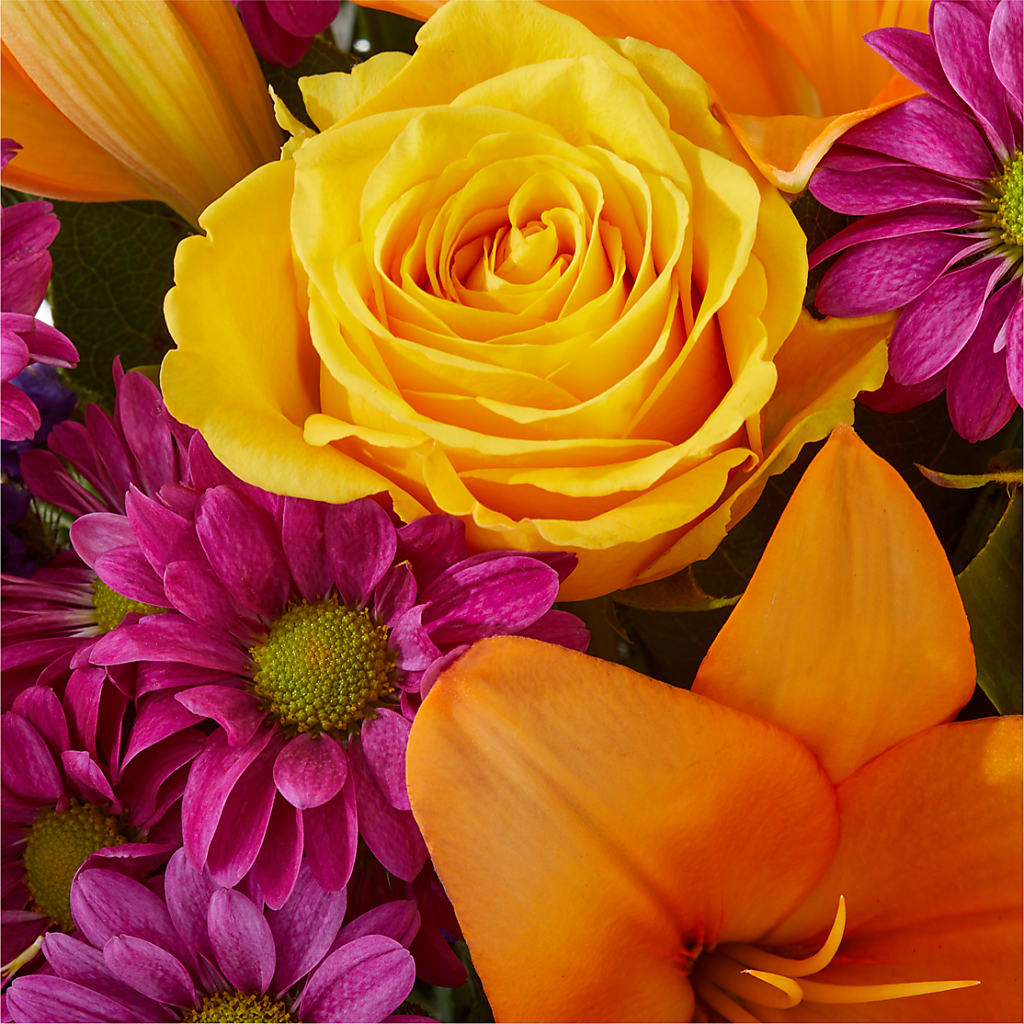 Colorful Visions Bouquet –  Flowers By Helen, Forsyth GA