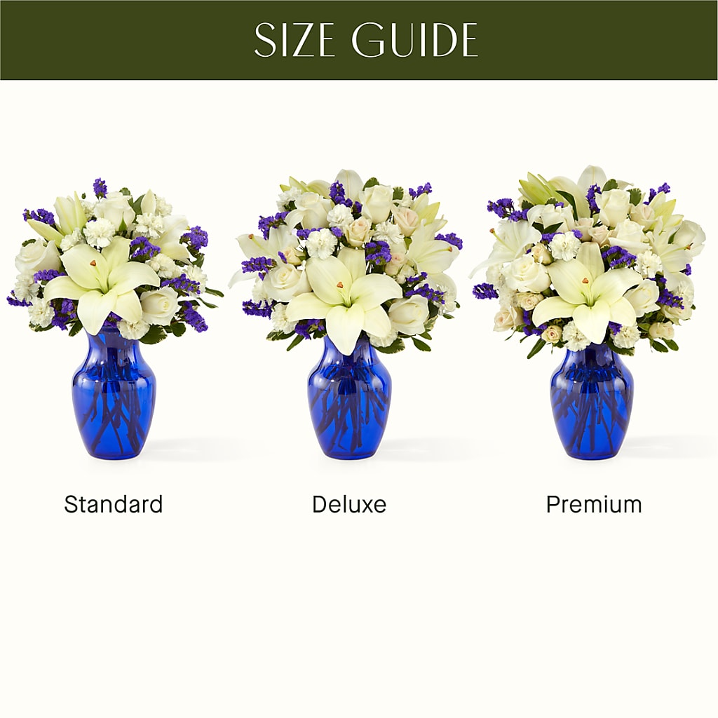 Sapphire Rush Bouquet –  Flowers By Helen, Forsyth GA