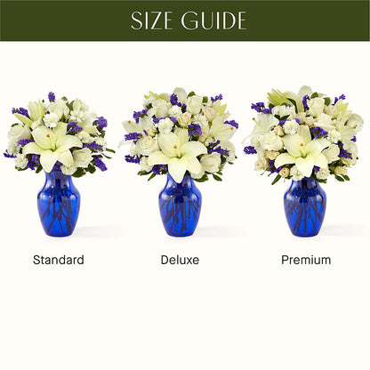 Sapphire Rush Bouquet –  Flowers By Helen, Forsyth GA