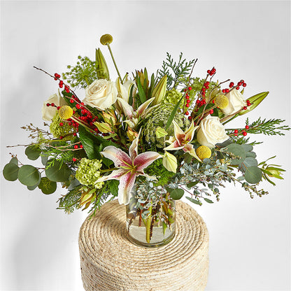 Berry & Bright Bouquet –  Flowers By Helen, Forsyth GA