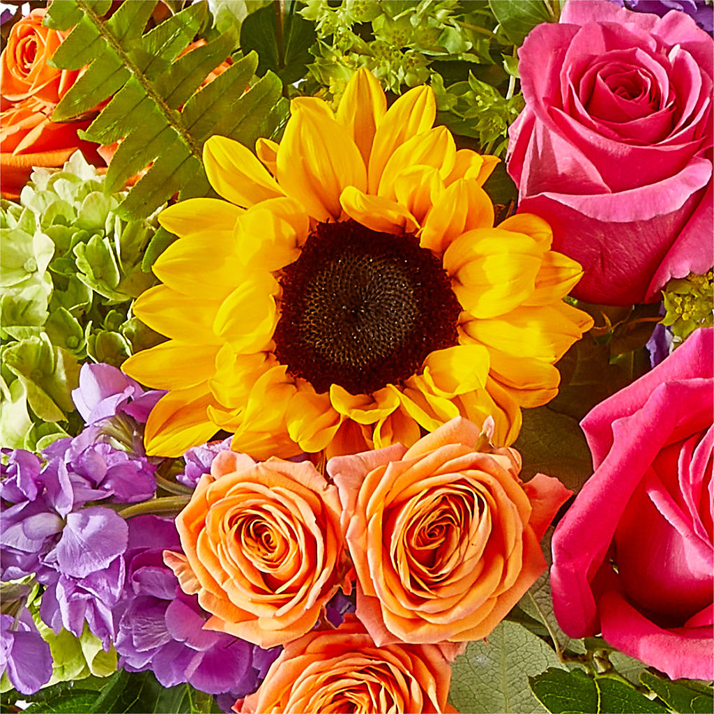 Vibrant Greetings Bouquet –  Flowers By Helen, Forsyth GA