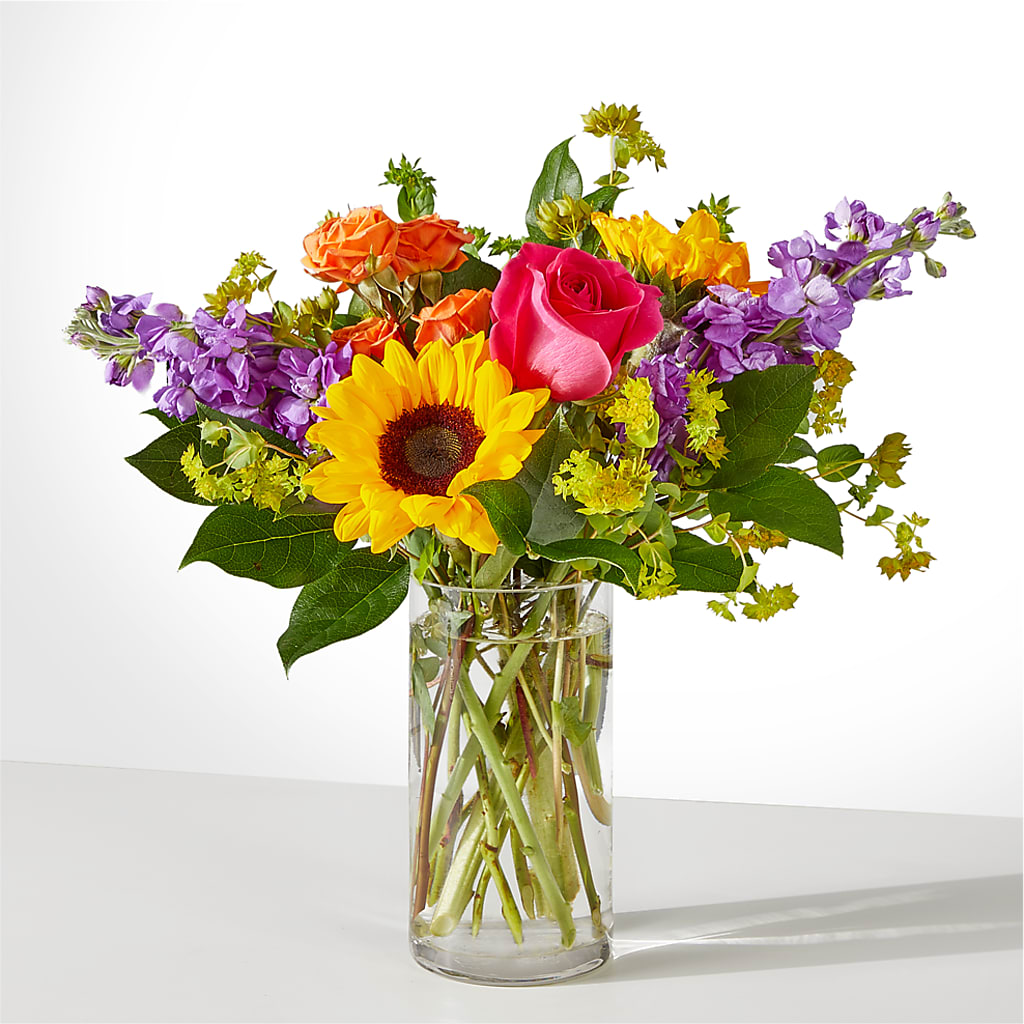 Vibrant Greetings Bouquet –  Flowers By Helen, Forsyth GA