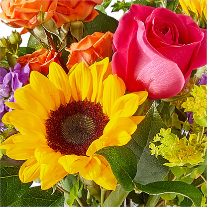 Vibrant Greetings Bouquet –  Flowers By Helen, Forsyth GA