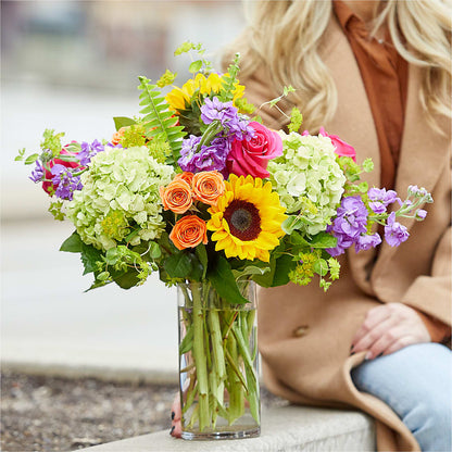 Vibrant Greetings Bouquet –  Flowers By Helen, Forsyth GA
