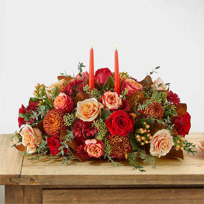Gather Near Centerpiece –  Flowers By Helen, Forsyth GA