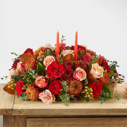 Gather Near Centerpiece –  Flowers By Helen, Forsyth GA