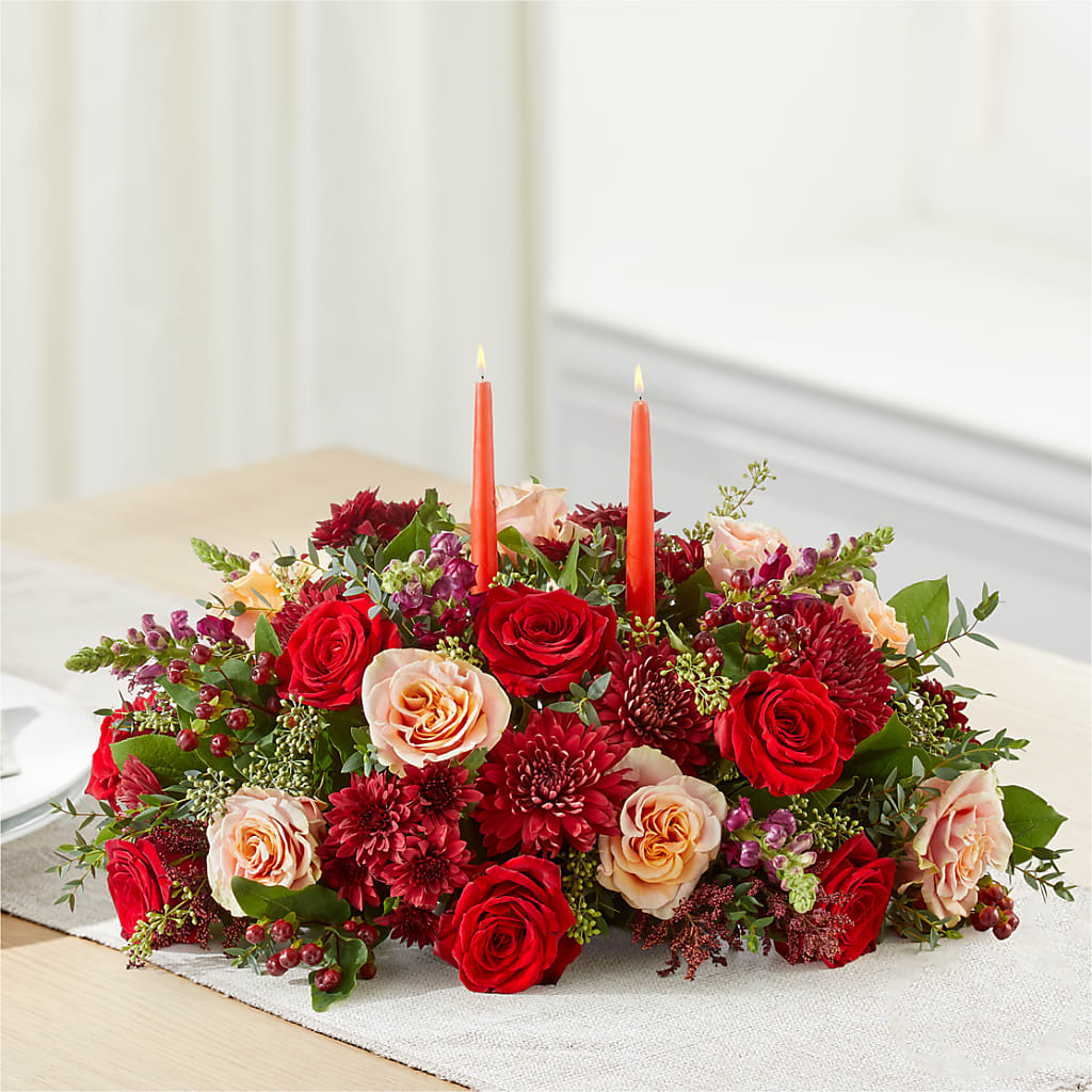 Most Thankful Centerpiece –  Flowers By Helen, Forsyth GA