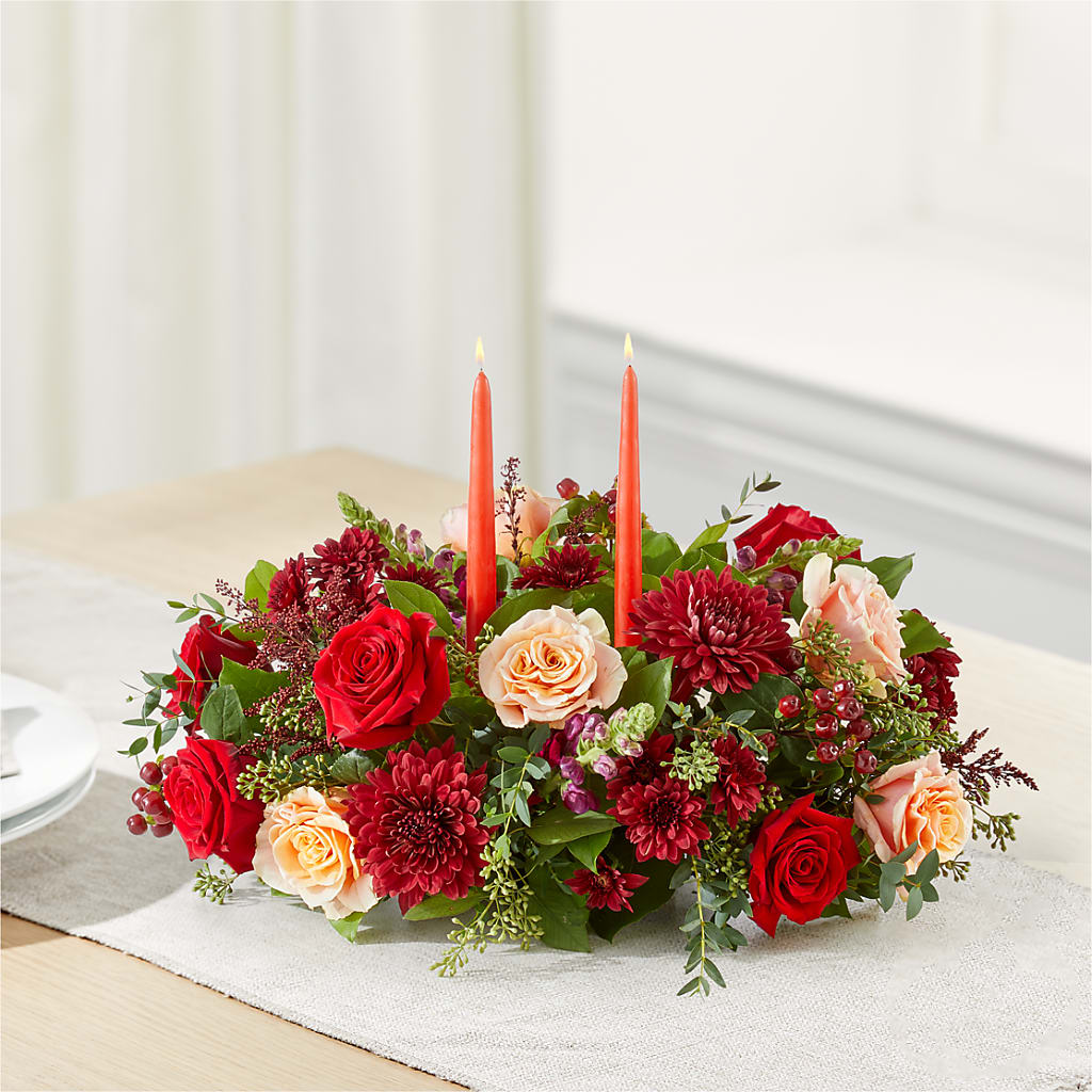 Most Thankful Centerpiece –  Flowers By Helen, Forsyth GA