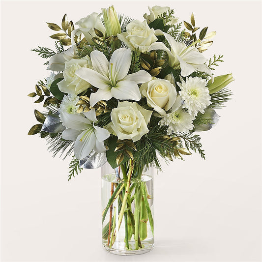 Wintry Mix Bouquet –  Flowers By Helen, Forsyth GA