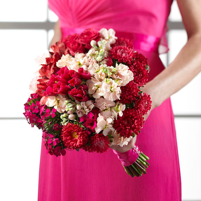 Pink Effervescence Bouquet –  Flowers By Helen, Forsyth GA