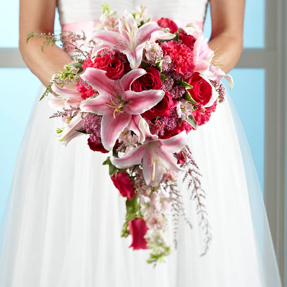 Lily & Rose Bouquet –  Flowers By Helen, Forsyth GA