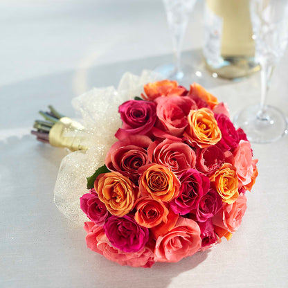 Sweet Roses Bouquet –  Flowers By Helen, Forsyth GA