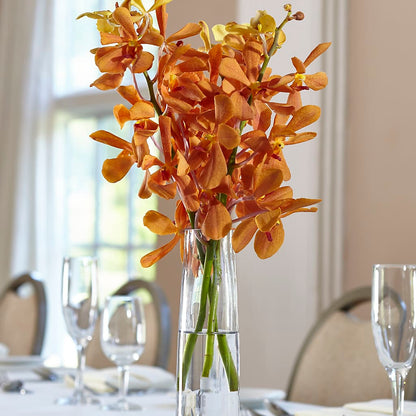Orange Mokara Bud Vase –  Flowers By Helen, Forsyth GA