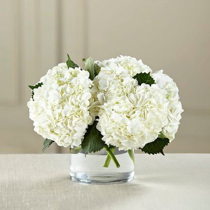 White Hydrangea Bouquet –  Flowers By Helen, Forsyth GA
